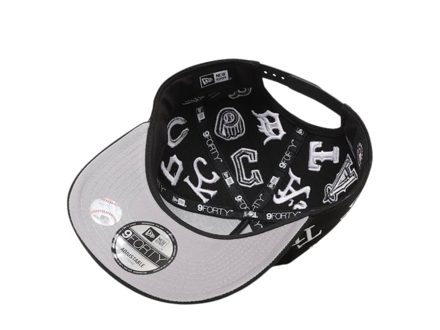 Gorra MLB โBLACK ALL OVERโ