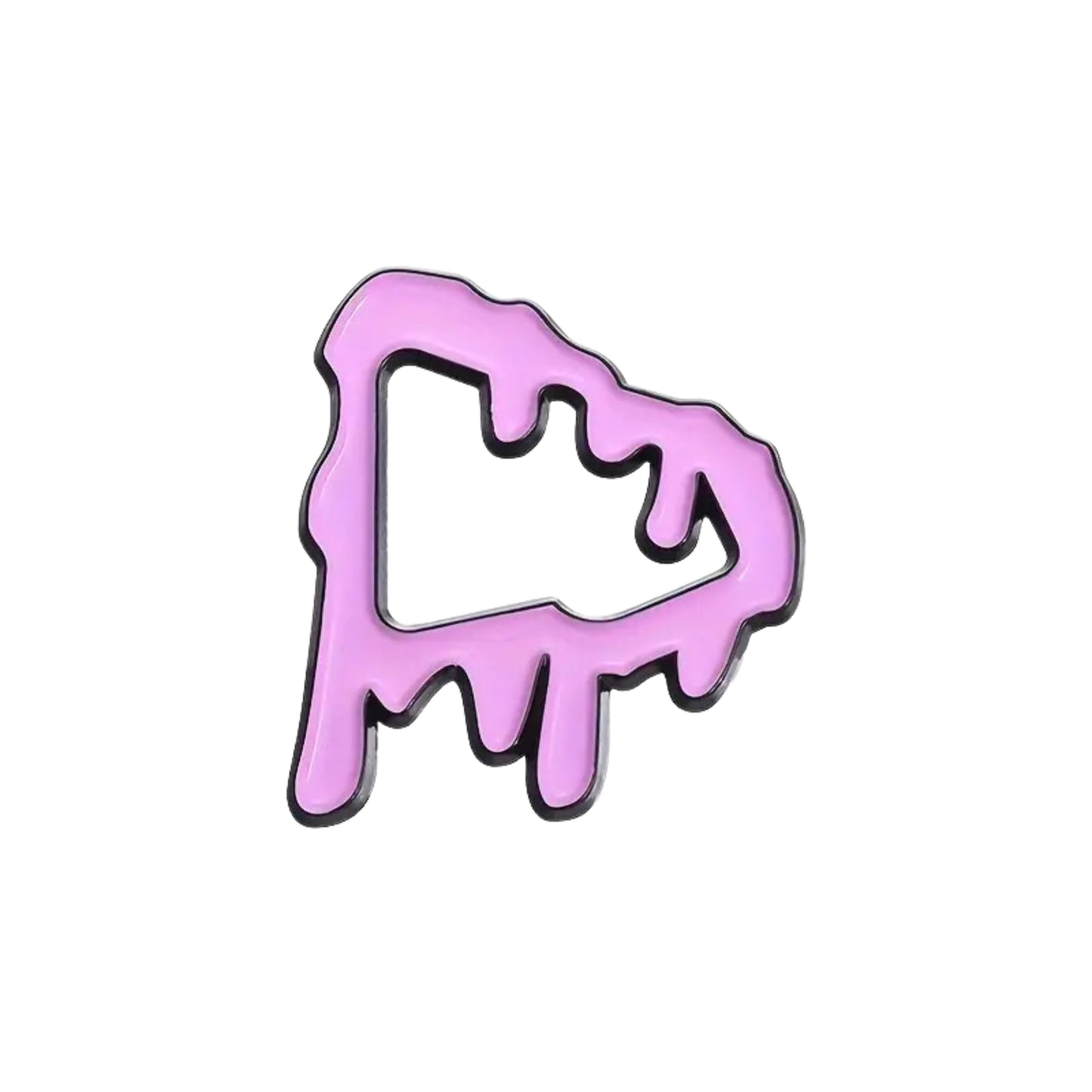 Pin metรกlico โMelted Purpleโ