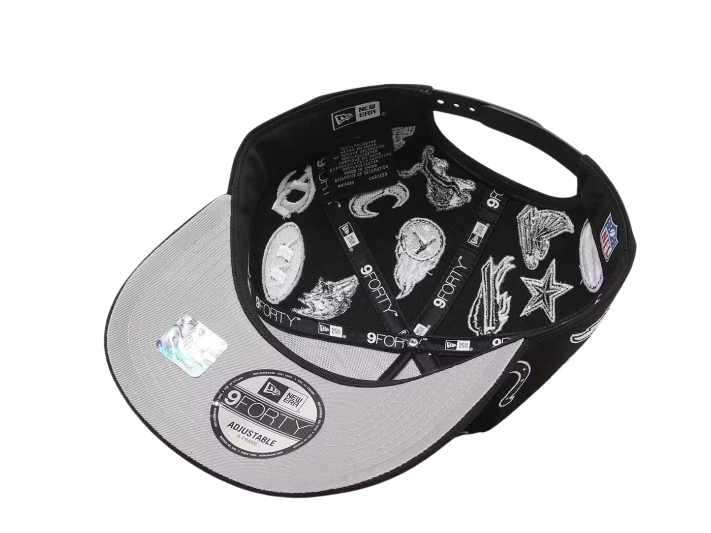 Gorra NFL โBLACK ALL OVERโ