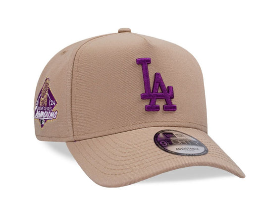 Gorra Dodgers de Los Ángeles “Camel Grape 2024”