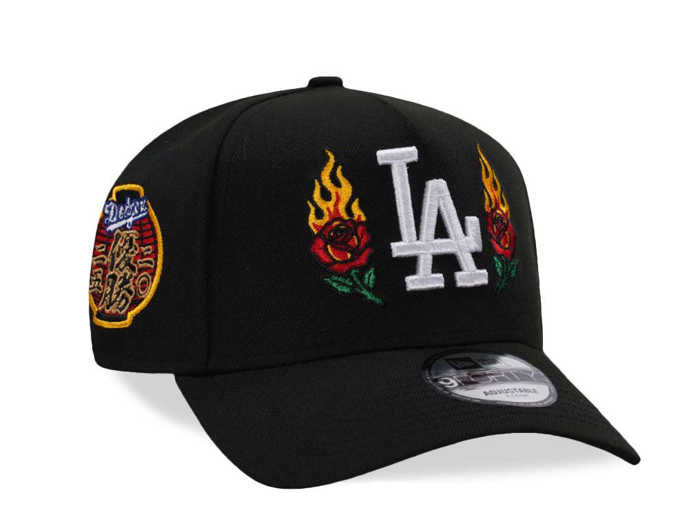 Gorra Dodgers de Los Ángeles “Champions 2025 Fire Rose”
