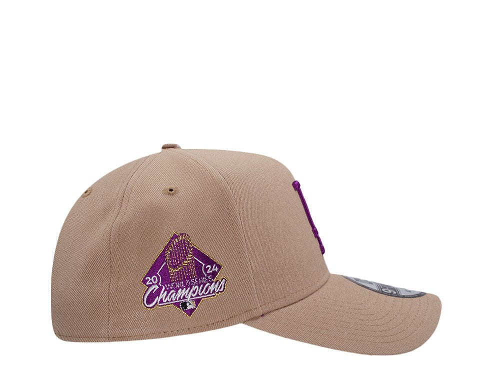 Gorra Dodgers de Los Ángeles “Camel Grape 2024”