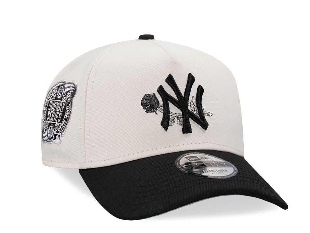 Gorra Yankees de Nueva York “Black Chrome Roses Series 2000”