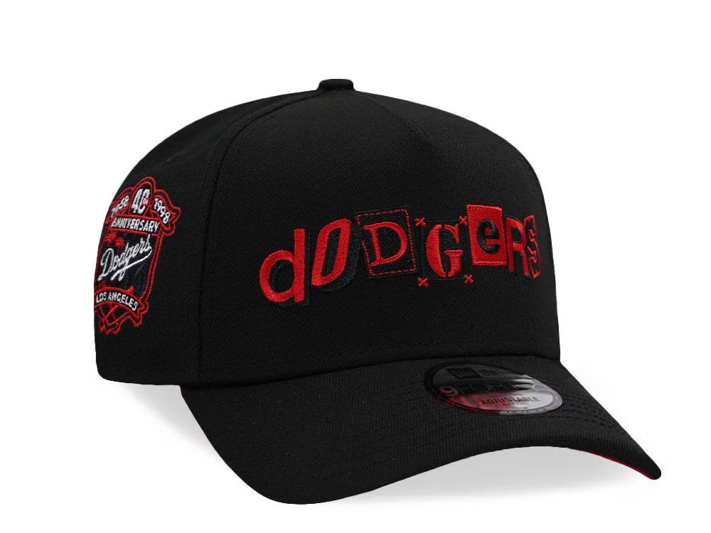 Gorra Dodgers de Los Ángeles “Cherry Scrambled Letters 40th”