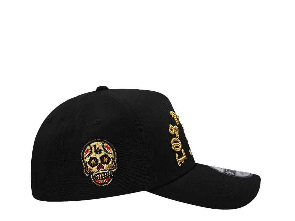 Gorra Dodgers de Los Ángeles “Gold Classic Skull”