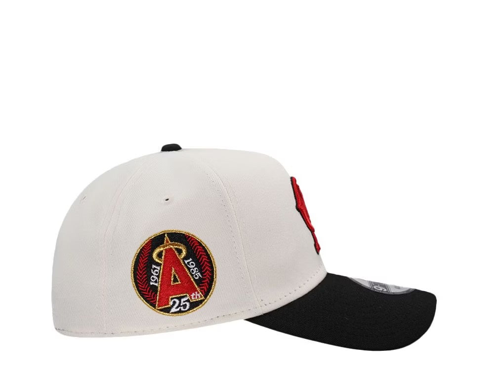 Gorra Ángeles de Anaheim “Chrome Ball 25th”