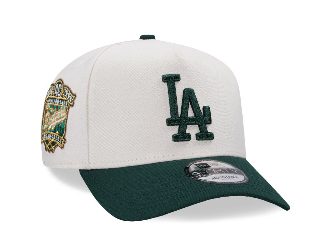 Gorra Dodgers de Los Ángeles “Green Chrome 40th”