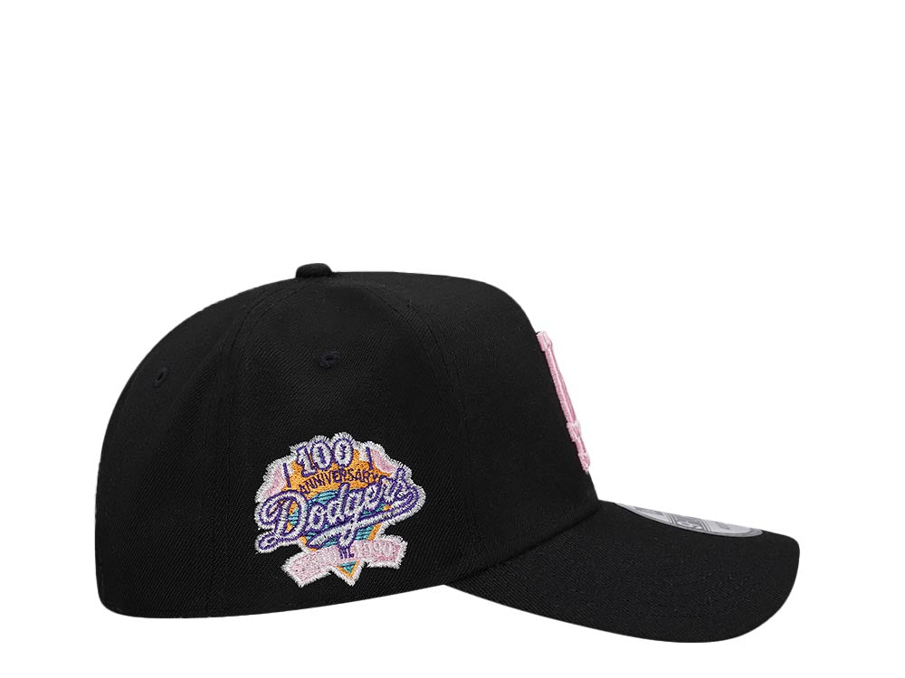 Gorra Dodgers de los Ángeles “Dark Pink 100th”
