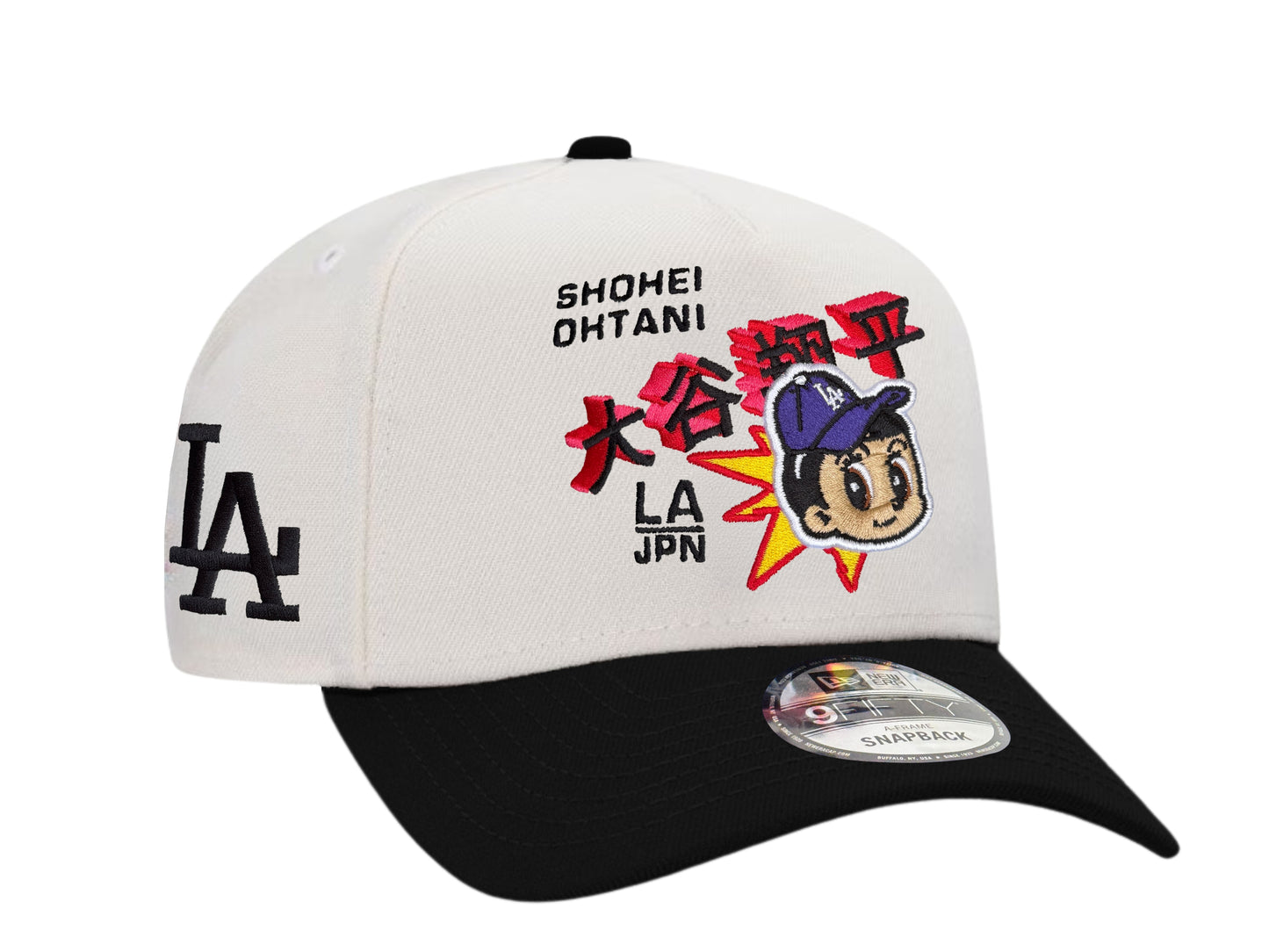 Gorra Dodgers de Los Ángeles “Ohtani Cartoon LA/JAP”